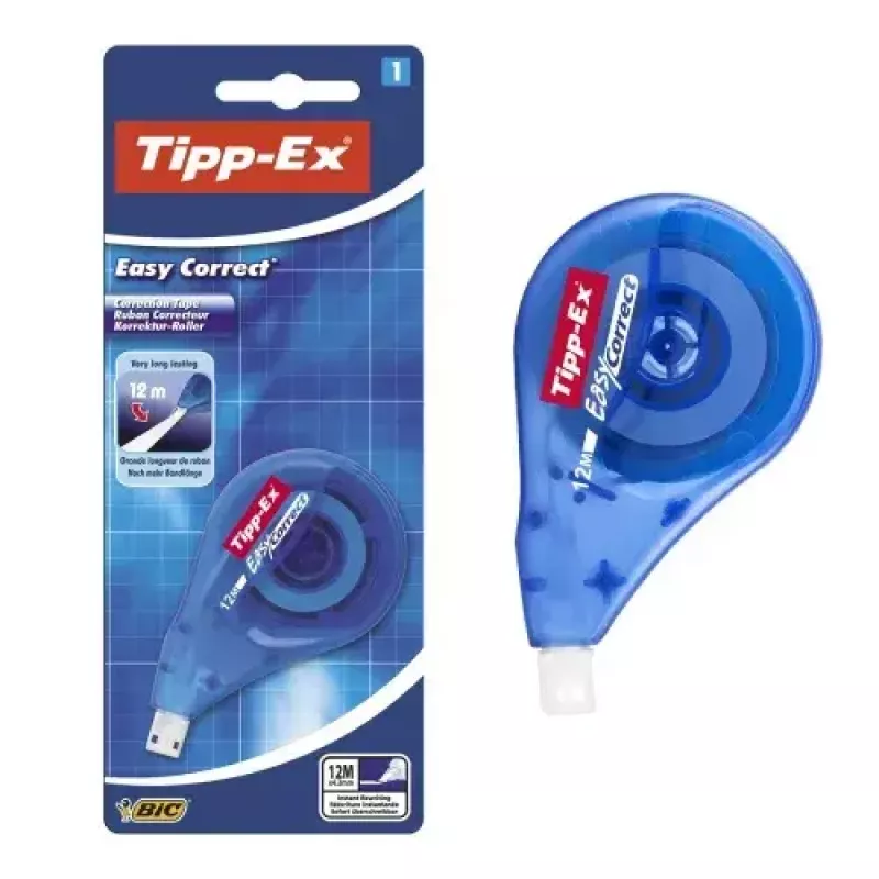Correction Tape BIC 8290362 12 m Blue White 4.2 mm