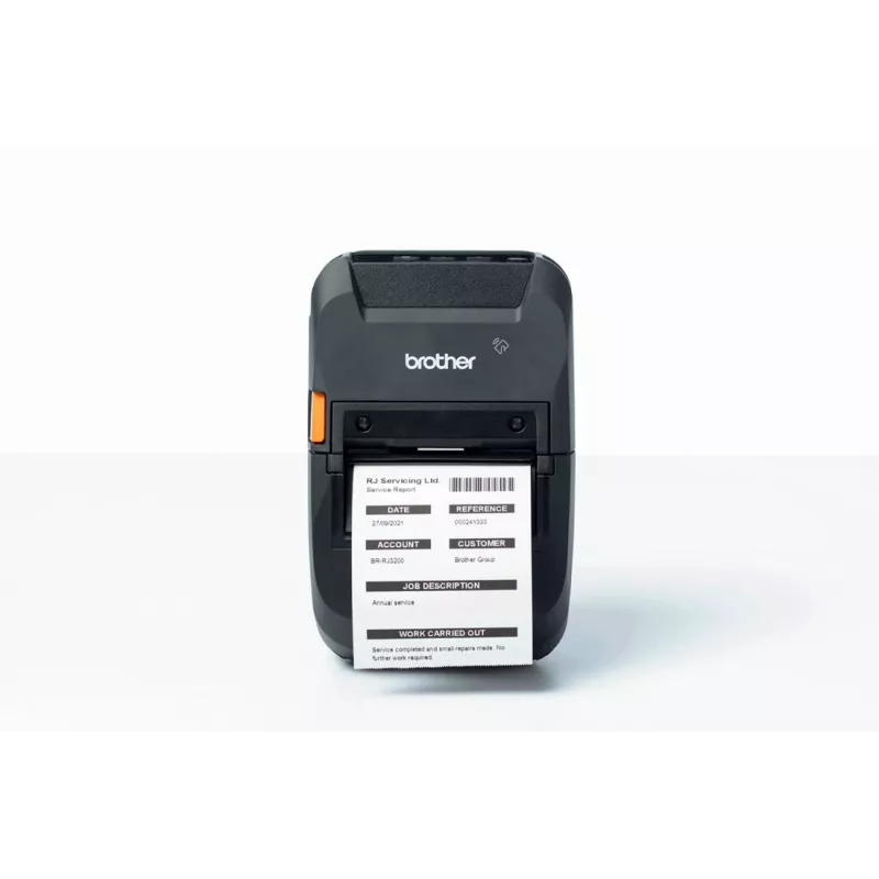 Brother RJ3230BL label printer Direct thermal 203 x 203 DPI 127 mm/sec Wireless Wi-Fi Bluetooth
