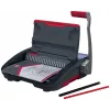GBC CombBind® CB20 Manual Binding Machine, Comb binding machine, Manual, 240 sheets, Black, Red