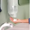 Soap and sanitizer dispenser Tork S4, White — wall-mounted liquid dispenser, model 564500
