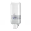 Soap and sanitizer dispenser Tork S4, White — wall-mounted liquid dispenser, model 564500