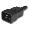 Techly Rack 19 inch PDU 12 VDE outputs with C20 plug and Switch