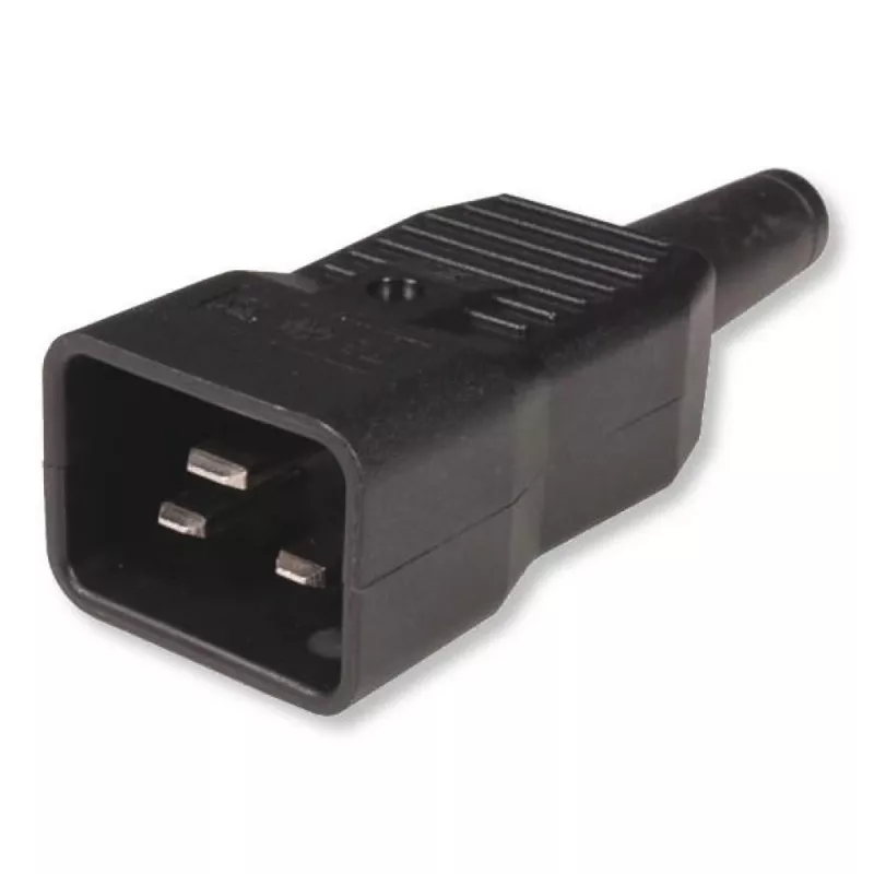 Techly Rack 19 inch PDU 12 VDE outputs with C20 plug and Switch