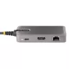 StarTech.com USB-C Multiport Adapter - 4K 60Hz HDMI - HDR - 2-Port 5Gbps USB 3.0 Hub - 100W Power Delivery Pass-Through - GbE - Works with Chromebook certified - Windows/macOS