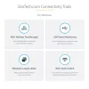 StarTech.com USB-C Multiport Adapter - 4K 60Hz HDMI - HDR - 2-Port 5Gbps USB 3.0 Hub - 100W Power Delivery Pass-Through - GbE - Works with Chromebook certified - Windows/macOS