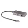 StarTech.com USB-C Multiport Adapter - 4K 60Hz HDMI w/HDR - 3-Port USB Hub - 100W Power Delivery Pass-Through - Works With Chromebook certified - Windows/macOS/iPadOS/Android™