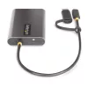 StarTech.com USB-C to Dual-HDMI Adapter - USB-C or A to 2x HDMI - 4K 60Hz - 100W Power Delivery Pass-Through - 1ft (30cm) Built-in Cable - USB to HDMI Multi-Monitor Converter for Laptop - TAA