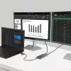 StarTech.com USB-C to Dual-HDMI Adapter - USB-C or A to 2x HDMI - 4K 60Hz - 100W Power Delivery Pass-Through - 1ft (30cm) Built-in Cable - USB to HDMI Multi-Monitor Converter for Laptop - TAA
