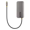 StarTech.com USB C Multiport Adapter 4K 60Hz HDMI Video, 3 Pt 5Gbps USB-A Hub, 100W USB Power Delivery Pass-Through/GbE/SD/MicroSD, 12 inch/30cm Cable, Travel Laptop Docking Station