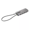 StarTech.com USB C Multiport Adapter 4K 60Hz HDMI Video, 3 Pt 5Gbps USB-A Hub, 100W USB Power Delivery Pass-Through/GbE/SD/MicroSD, 12 inch/30cm Cable, Travel Laptop Docking Station