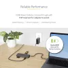 StarTech.com USB C Multiport Adapter 4K 60Hz HDMI Video, 3 Pt 5Gbps USB-A Hub, 100W USB Power Delivery Pass-Through/GbE/SD/MicroSD, 12 inch/30cm Cable, Travel Laptop Docking Station