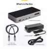 StarTech.com USB-C Triple Monitor Docking Station - HDMI/DP Triple 4k USB-C Dock - 5x USB Hub - GbE - 100W PD - Universal Multi Monitor Docking Station - Thunderbolt 3/4 Compatible