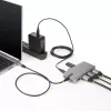 StarTech.com USB-C Triple Monitor Multiport Adapter, Dual 4K 60Hz + 4K 30Hz HDMI & DisplayPort, 3-Port USB 10Gbps Hub, 100W PD Pass-Through, GbE, Travel Dock, Windows & ChromeOS
