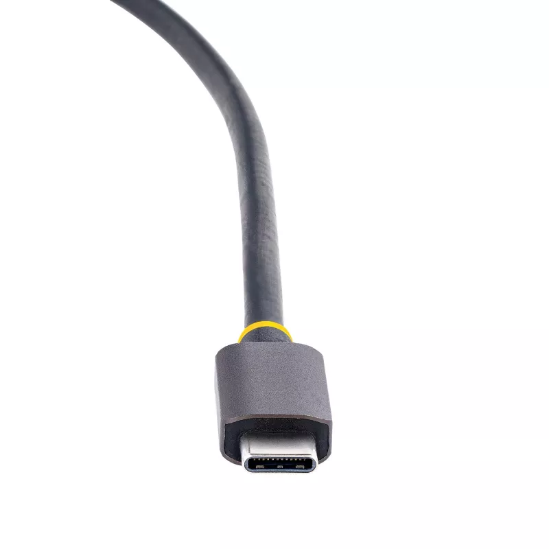 StarTech.com USB C Multiport Adapter, Dual HDMI Video, 4K 60Hz, 2Pt 5Gbps USB-A Hub, 100W Power Delivery Pass-Through/GbE/SD/MicroSD, 12 inch/30cm Cable, Travel Dock, Laptop Docking Station