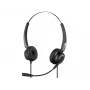 Sandberg USB Office Headset Pro Stereo, Wired, Office/Call center, 20 - 20000 Hz, 115 g, Headset, Black