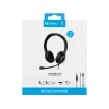 Sandberg MiniJack Chat Headset, Wired, Calls/Music, 20 - 20000 Hz, 180 g, Headset, Black