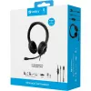 Sandberg MiniJack Chat Headset, Wired, Calls/Music, 20 - 20000 Hz, 180 g, Headset, Black