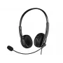 Sandberg 2in1 Office Headset Jack+USB, Wired, Office/Call center, 20 - 20000 Hz, 110 g, Headphones, Black