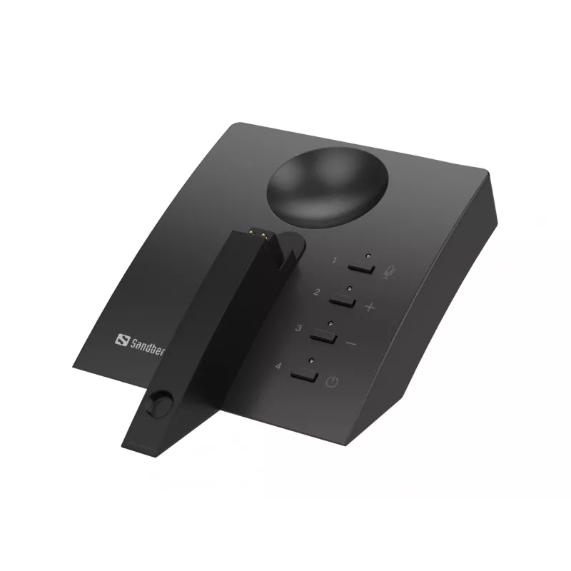 Sandberg Wireless Earset Business Pro, Wireless, Office/Call center, 20 - 20000 Hz, 107 g, Headset, Black, Grey