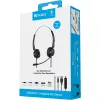 Sandberg USB+RJ9/11 Headset Pro Stereo, Wired, Office/Call center, 20 - 7000 Hz, Headset, Black