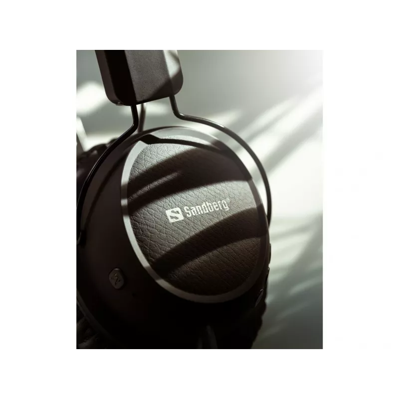 Sandberg Wireless Headset ANC FlexMic, Wireless, Gaming, 20 - 20000 Hz, 211 g, Headset, Black