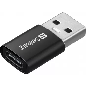 Sandberg Streamer USB Clip Microphone, Lavalier/Lapel microphone, -38 dB, 50 - 18000 Hz, 16 bit, 48 kHz, 84 dB