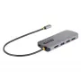 StarTech.com USB C Multiport Adapter, 4K 60Hz HDMI Video, 3 Port 5Gbps USB Hub, 100W Power Delivery Pass-Through, GbE, 12 inch/30cm Cable, Mini Travel Dock, Laptop Docking Station