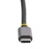 StarTech.com USB C Multiport Adapter, 4K 60Hz HDMI Video, 3 Port 5Gbps USB Hub, 100W Power Delivery Pass-Through, GbE, 12 inch/30cm Cable, Mini Travel Dock, Laptop Docking Station
