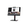 Lenovo ThinkCentre TIO-22 Gen5 Monitor, 54.6 cm (21.5 inch), 1920 x 1080 pixels, Full HD, LED, 6 ms, Black