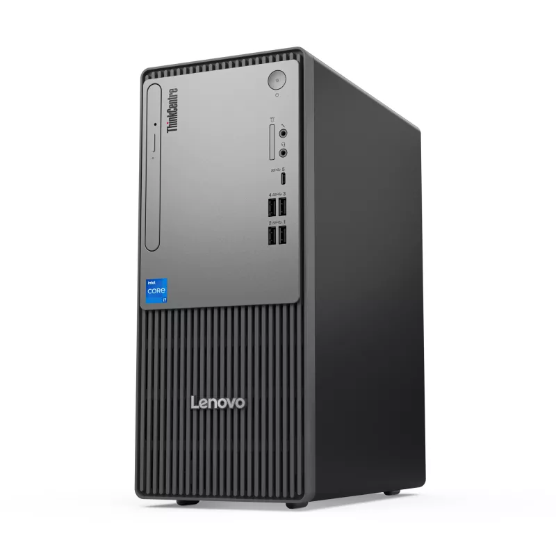 Lenovo ThinkCentre neo 50t Gen 5 Intel® Core™ i7 i7-14700 16 GB DDR5-SDRAM 1 TB SSD Windows 11 Pro Tower PC Black, Grey