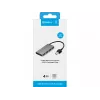 Sandberg USB 3.0 Pocket Hub 4 ports, USB 3.2 Gen 1 (3.1 Gen 1) Type-A, USB 3.2 Gen 1 (3.1 Gen 1) Type-A, 5000 Mbit/s, White, Aluminium, RoHS