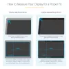 StarTech.com 13.3in Laptop Privacy Screen - Anti-Glare Privacy Filter for Widescreen (16:9) Displays - Laptop Monitor Screen Protector with 51% Blue Light Reduction - Reversible Matte/Glossy Sides