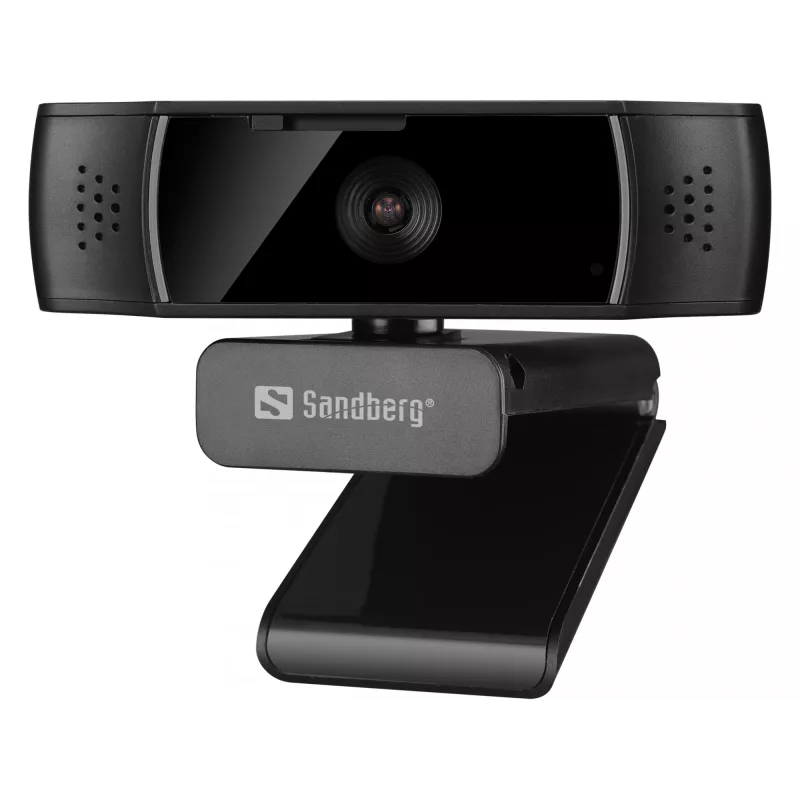 Sandberg USB Webcam Autofocus DualMic, 2.07 MP, 1920 x 1080 pixels, Full HD, 30 fps, 70°, 70°