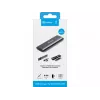 Sandberg USB 3.2 Case for M.2+NVMe SSD, SSD enclosure, M.2, M.2, 10 Gbit/s, USB connectivity, Black