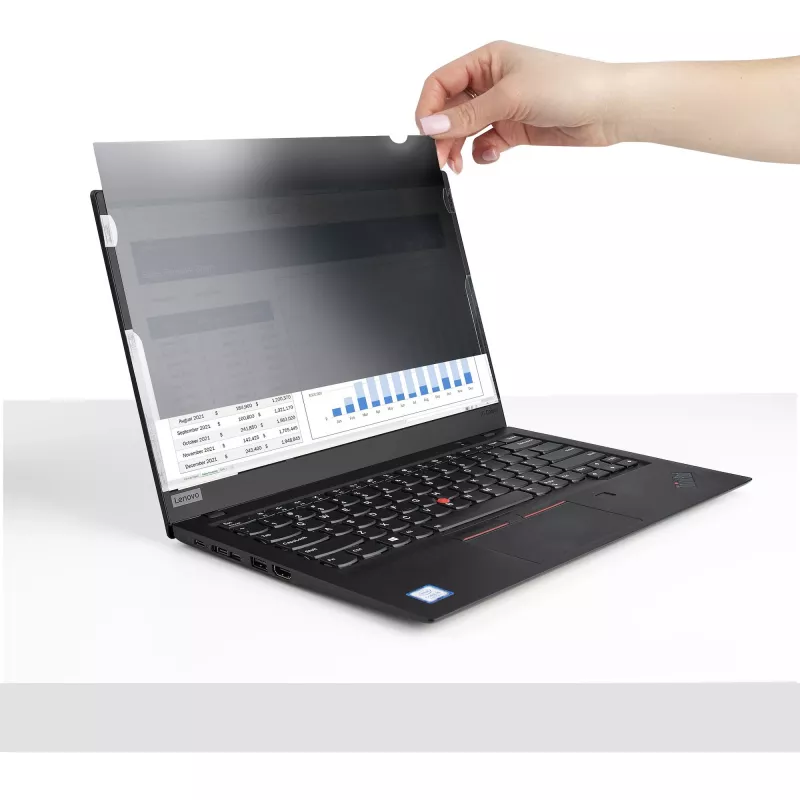 StarTech.com 14in Laptop Privacy Screen - Anti-Glare Privacy Filter for Widescreen (16:9) Displays - Laptop Monitor Screen Protector with 51% Blue Light Reduction - Reversible Matte/Glossy Sides