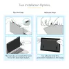 StarTech.com 14-inch 16:10 Flip-Over Privacy Screen with Touch, Anti-Glare Privacy Filter, Laptop Monitor Screen Protector with 51% Blue Light Reduction