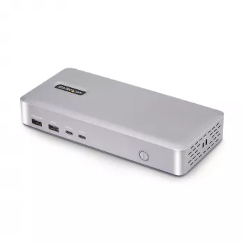 StarTech.com Dual-Monitor USB4 Docking Station, Dual 4K 120Hz or Single 8K 60Hz HDMI, 100W Laptop Charging, 2.5GbE, USB-C Multi-Monitor Dock, Driverless