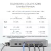 StarTech.com Dual-Monitor USB4 Docking Station, Dual 4K 120Hz or Single 8K 60Hz HDMI, 100W Laptop Charging, 2.5GbE, USB-C Multi-Monitor Dock, Driverless