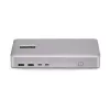 StarTech.com Dual-Monitor USB4 Docking Station, Dual 4K 120Hz or Single 8K 60Hz HDMI, 100W Laptop Charging, 2.5GbE, USB-C Multi-Monitor Dock, Driverless
