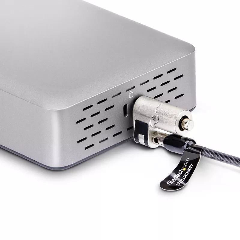 StarTech.com Dual-Monitor USB4 Docking Station, Dual 4K 120Hz or Single 8K 60Hz HDMI, 100W Laptop Charging, 2.5GbE, USB-C Multi-Monitor Dock, Driverless
