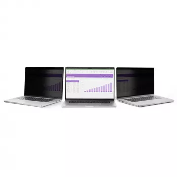 StarTech.com 16-inch MacBook Pro 21/23 Laptop Privacy Screen, Removable and Reversible Anti-Glare Privacy Filter, Magnetic Laptop Screen Protector w/ 51% Blue Light Reduction