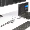 StarTech.com USB-C Multiport Adapter w/Attached USB-C to USB-A Dongle, Dual HDMI (4K30Hz/1080p60Hz), 3x USB-A 5Gbps, Mini Travel Dock, Laptop Docking Station, 1.3ft/40cm Cable