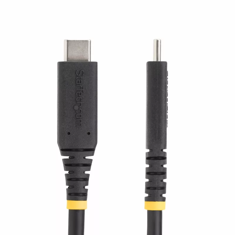 StarTech.com 1m (3.3ft) USB4 Cable, USB-IF Certified USB-C Cable, 40Gbps, 240W Power Delivery PD 3.1 EPR, 8K 60Hz, USB Type-C Data Transfer Cable/Cord, Compatible w/Thunderbolt/USB 3.2 Ports