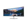 DELL UltraSharp U4924DW computer monitor 124.5 cm (49 inch) 5120 x 1440 pixels 5K Ultra HD LCD Black, Silver