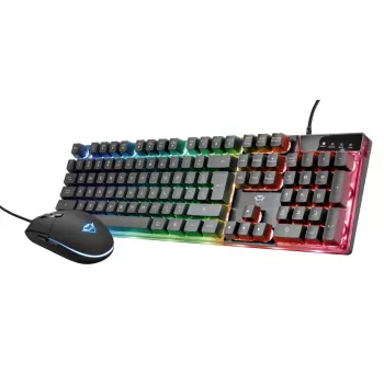 Trust GXT 838 Azor keyboard Mouse included Gaming USB Black