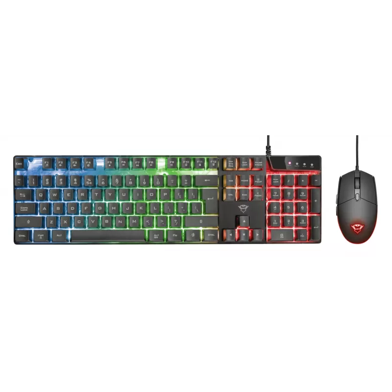 Trust GXT 838 Azor keyboard Mouse included Gaming USB Black
