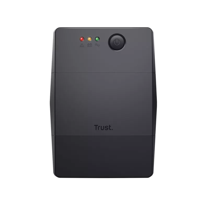 Trust Paxxon uninterruptible power supply (UPS) 0.8 kVA 480 W 2 AC outlet(s)