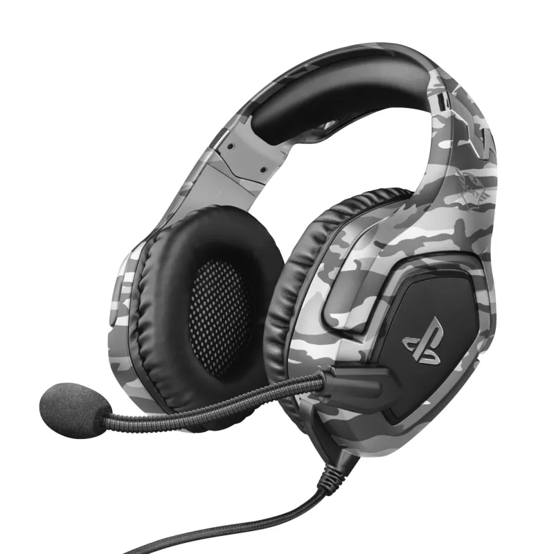 Trust GXT 488 Forze PS4 Headset Wired Head-band Gaming Black, Grey