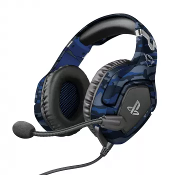 Trust GXT 488 Forze PS4 Headset Wired Head-band Gaming Black, Blue