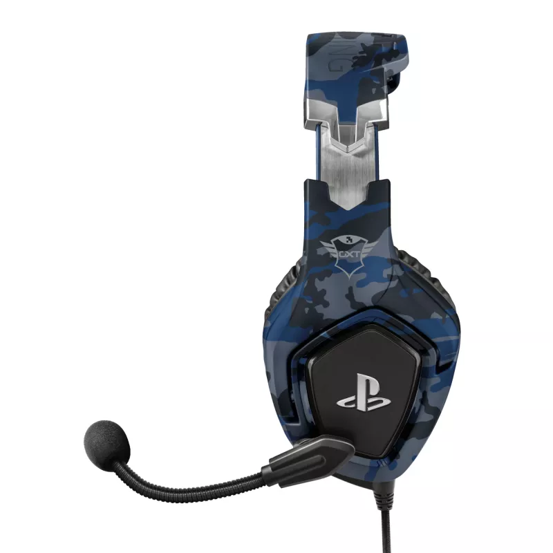 Trust GXT 488 Forze PS4 Headset Wired Head-band Gaming Black, Blue